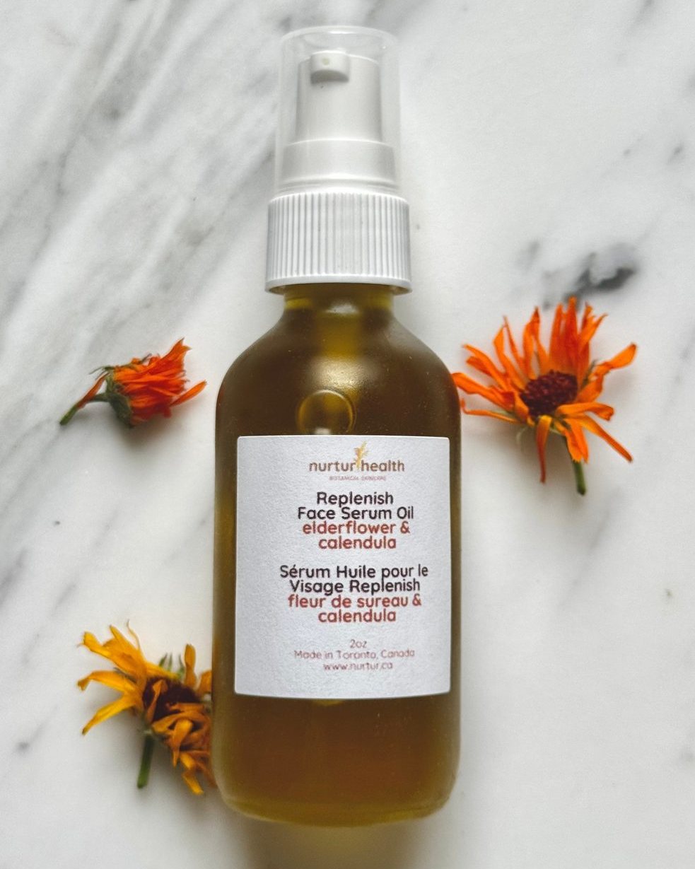 Replenish Face Serum Oil with Elderflower and Calendula
