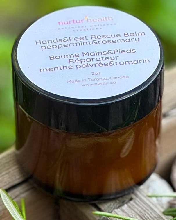 Hands and Feet Rescue Balm Peppermint&Rosemary