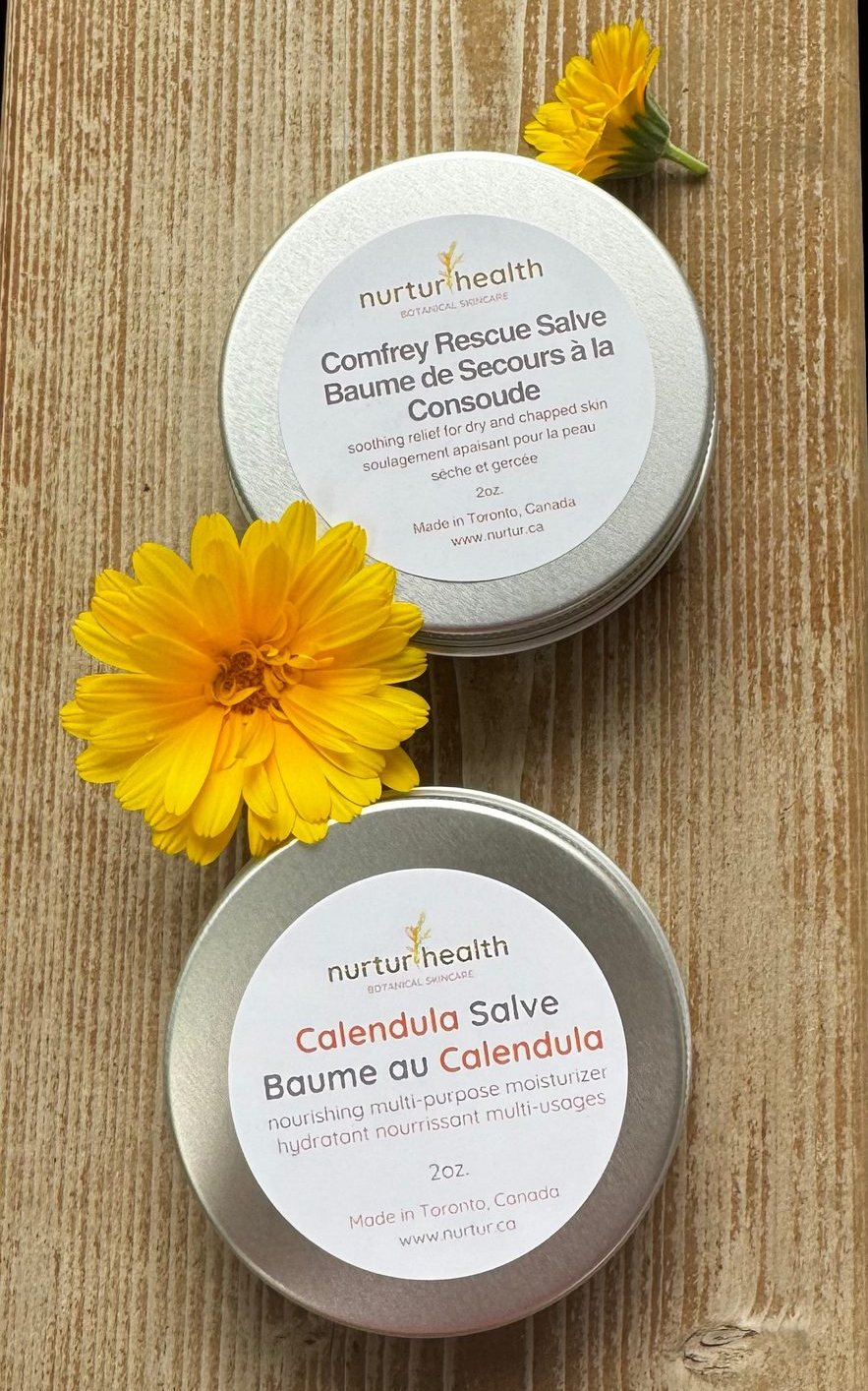 Herbal Salve Duo Set