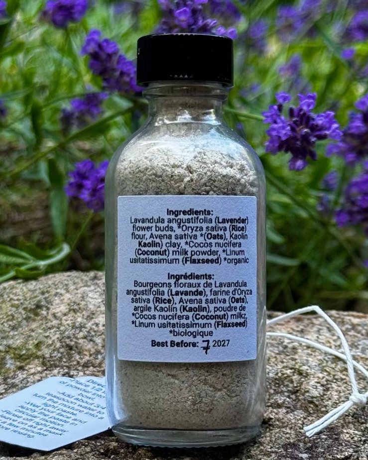 Lavender Face Cleansing Grains